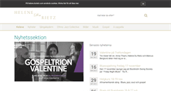 Desktop Screenshot of helene.durietz.com